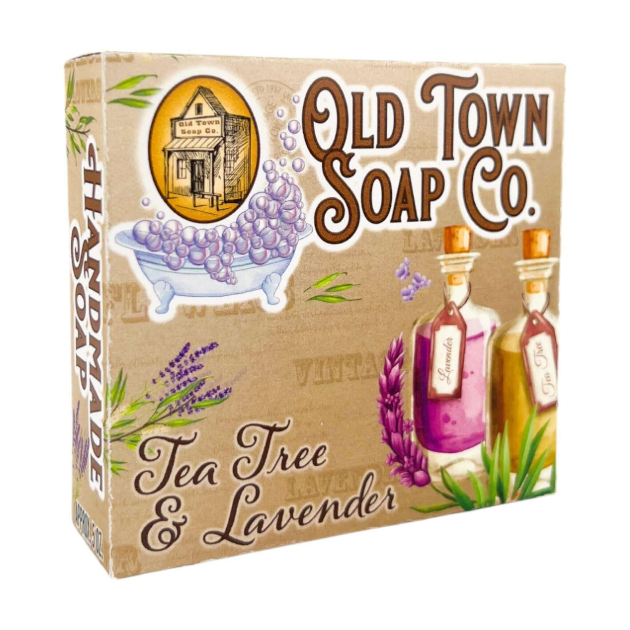 lavender and tea tree oil soap Tea Tree & Lavender Soap -Bar Soap