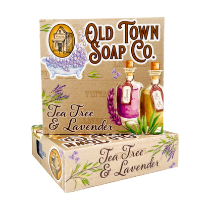 Tea Tree &amp; Lavender Soap -Bar Soap - Old Town Soap Co.