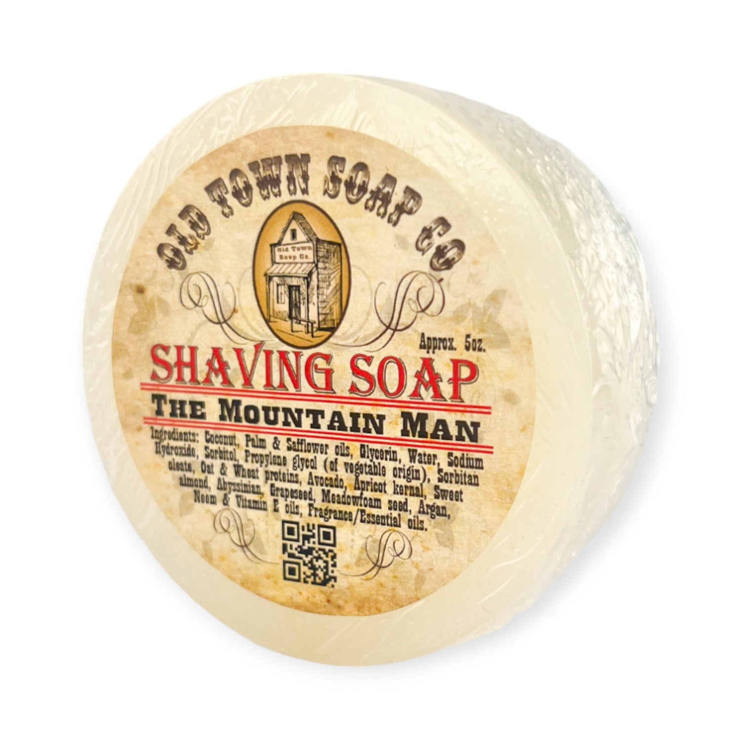 The Mountain Man - Shave Puck - Old Town Soap Co.