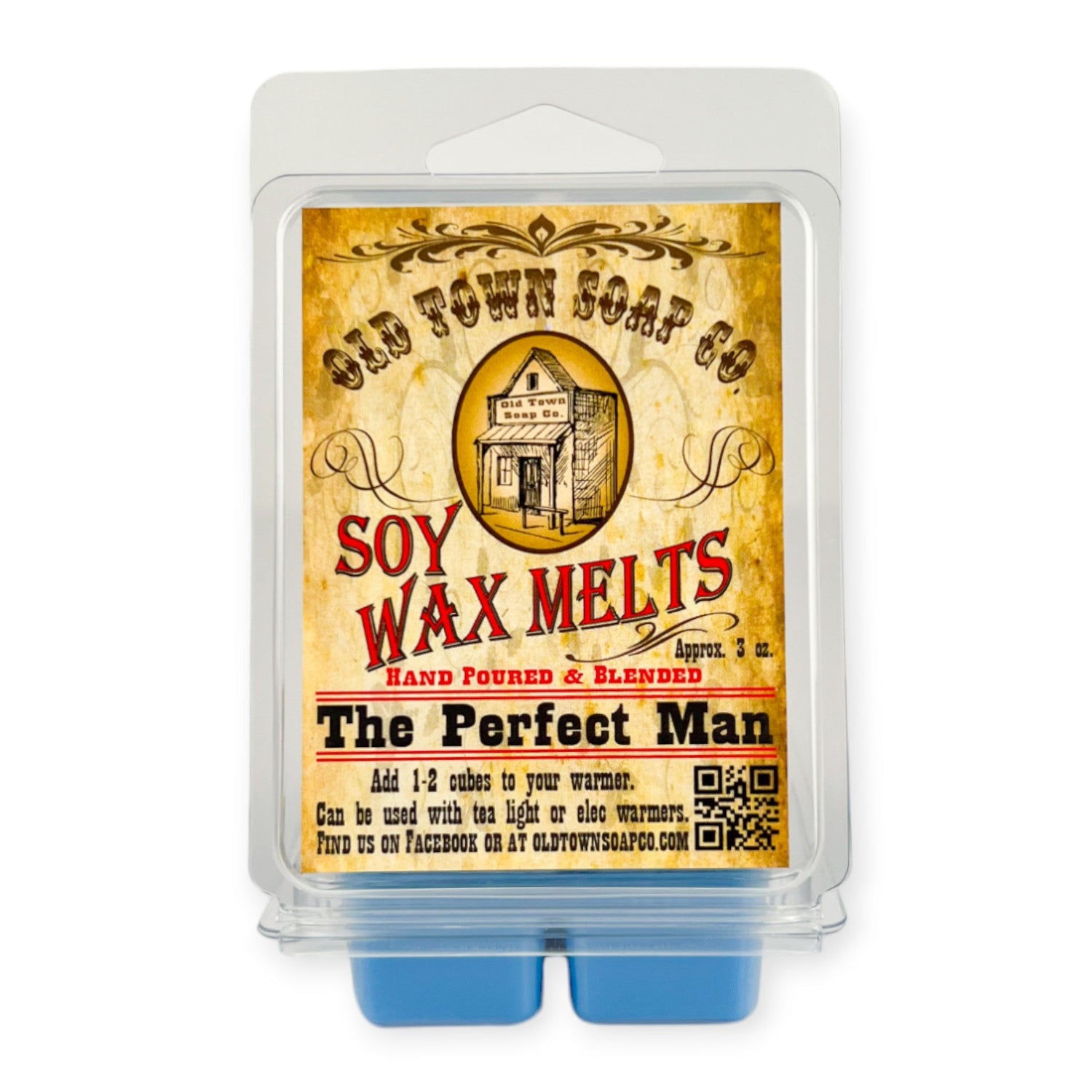 The Perfect Man Wax Melts - Old Town Soap Co.