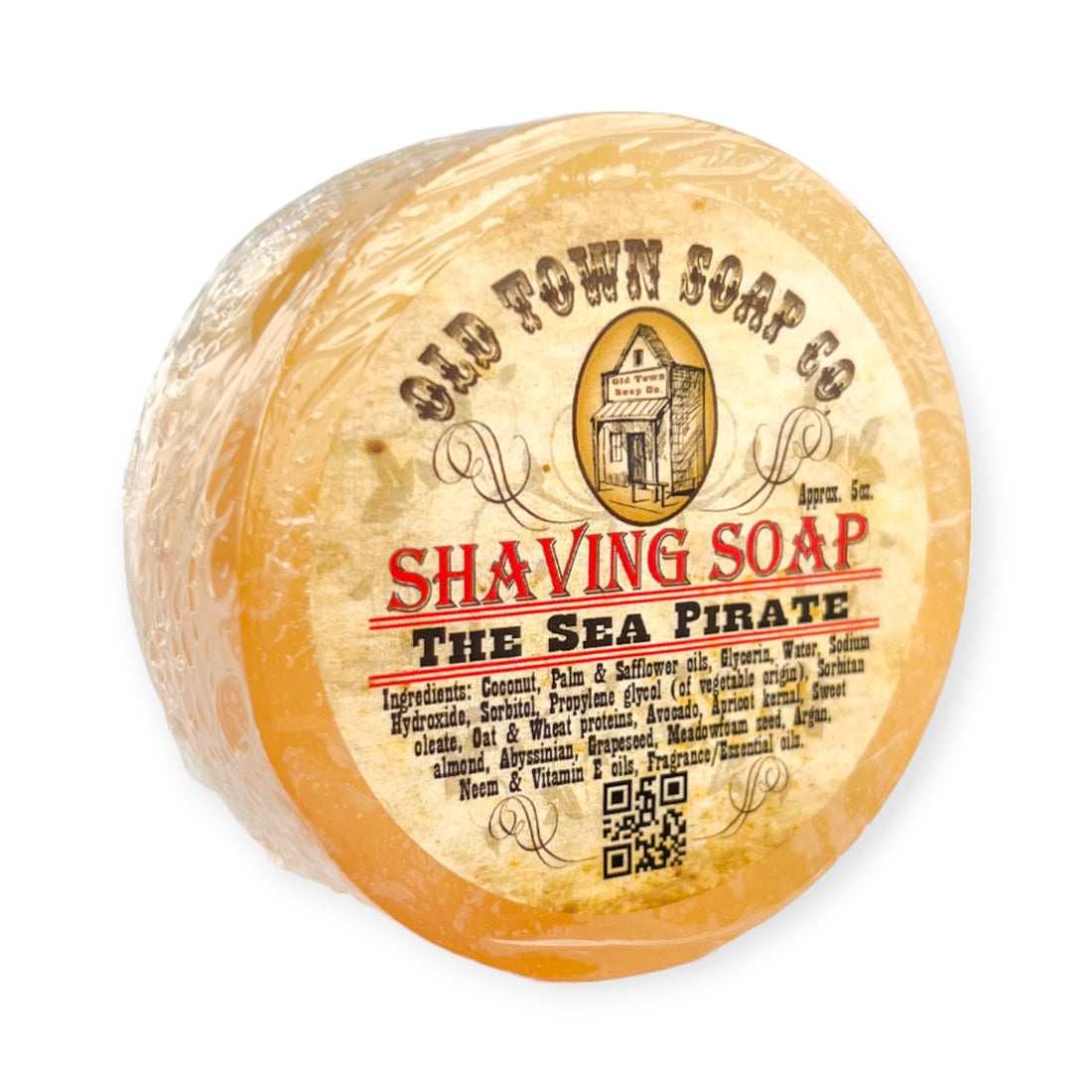 The Sea Pirate - Shave Puck - Old Town Soap Co.