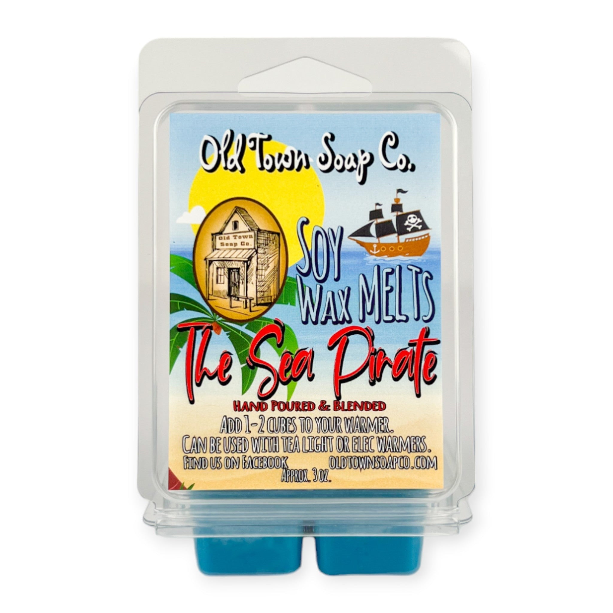 The Sea Pirate Wax Melts - Old Town Soap Co.