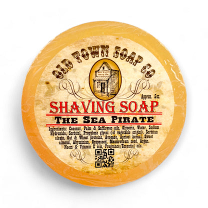 The Sea Pirate - Shave Puck - Old Town Soap Co.