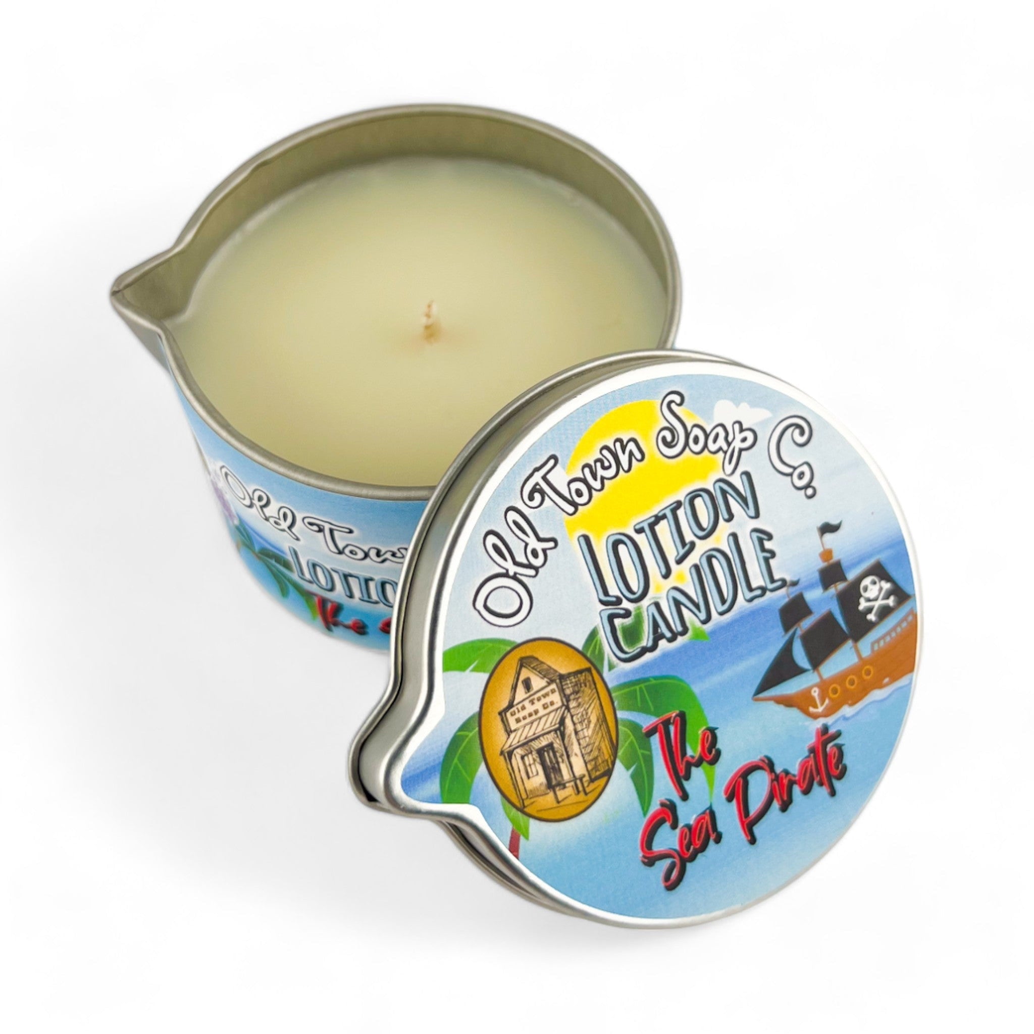 The Sea Pirate -Lotion Candle - Old Town Soap Co.