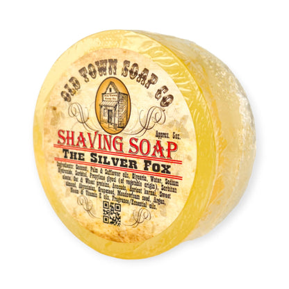 The Silver Fox - Shave Puck - Old Town Soap Co.