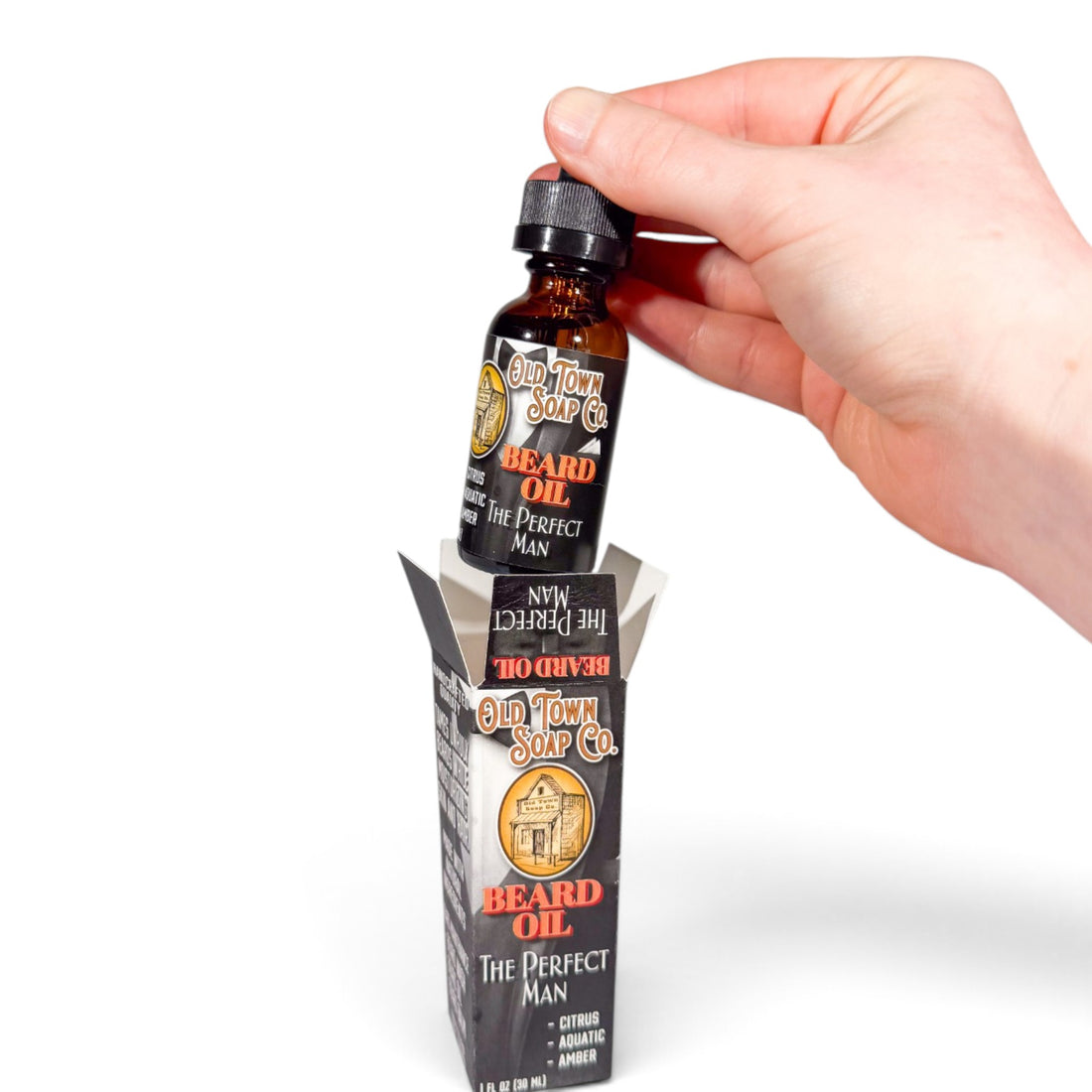 The Perfect Man Beard Oil - Old Town Soap Co.