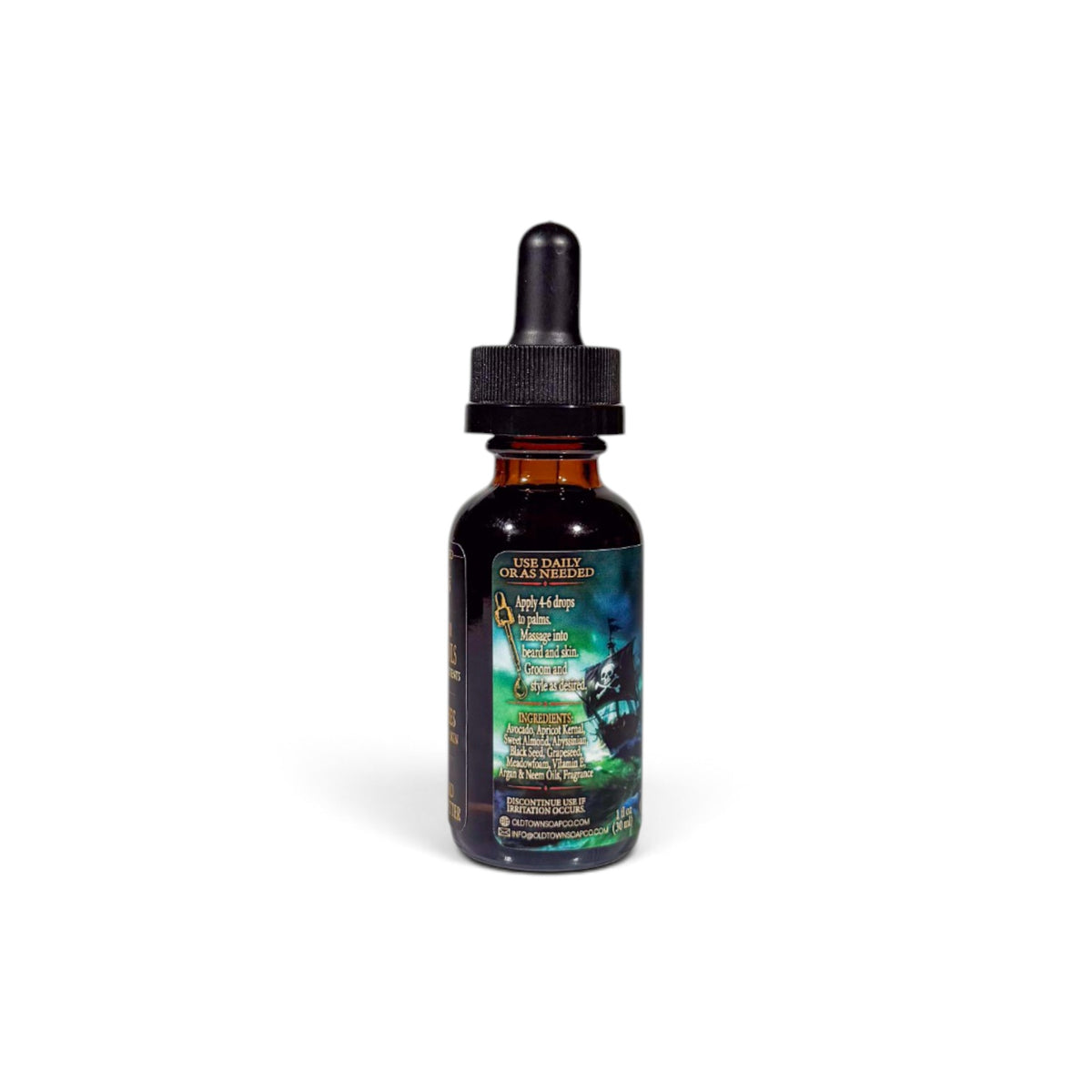 The Sea Pirate Beard Oil - Old Town Soap Co.
