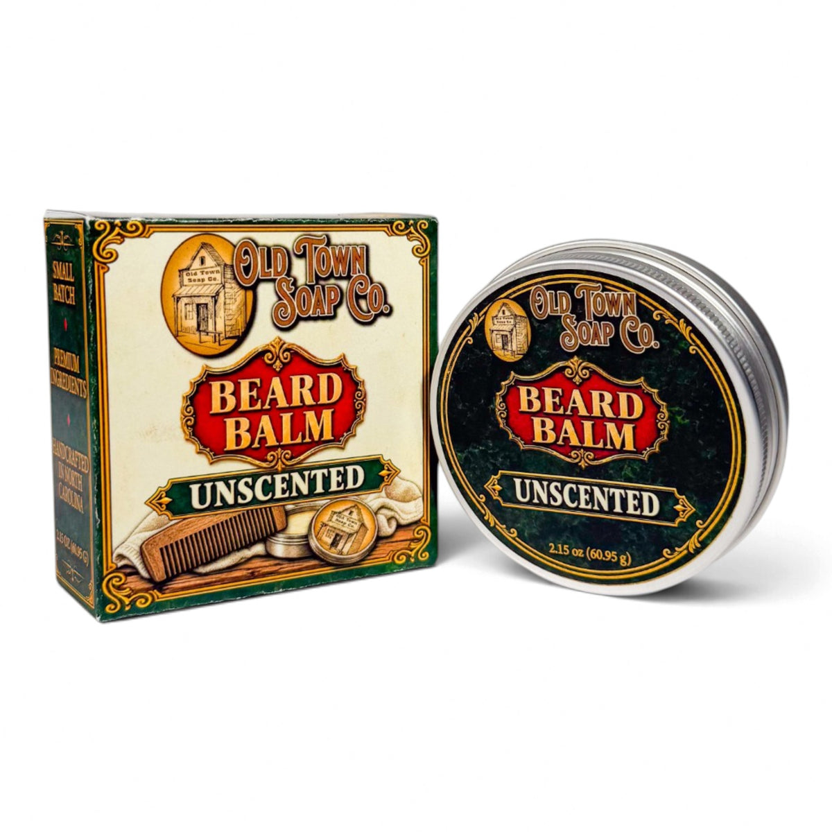 Unscented Beard Balm - Old Town Soap Co.