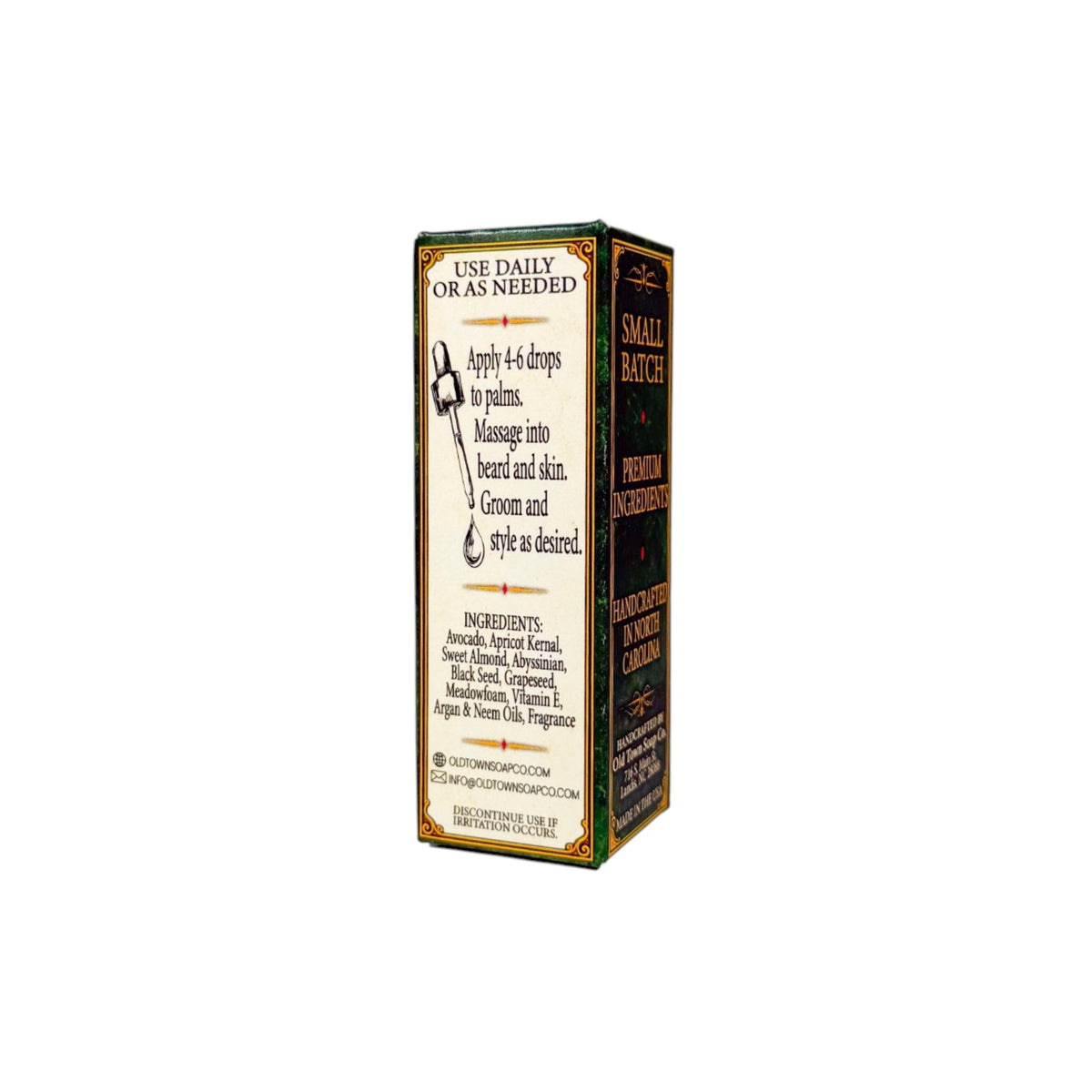 Unscented Beard Oil - Old Town Soap Co.