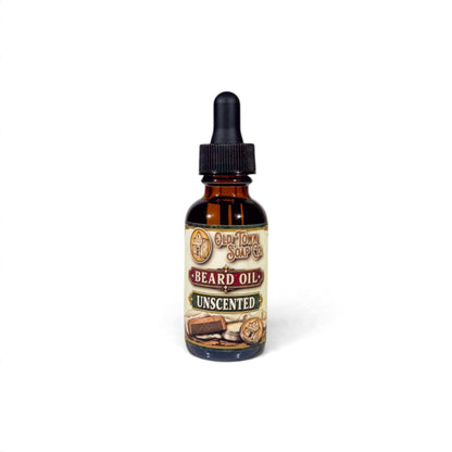 Unscented Beard Oil - Old Town Soap Co.