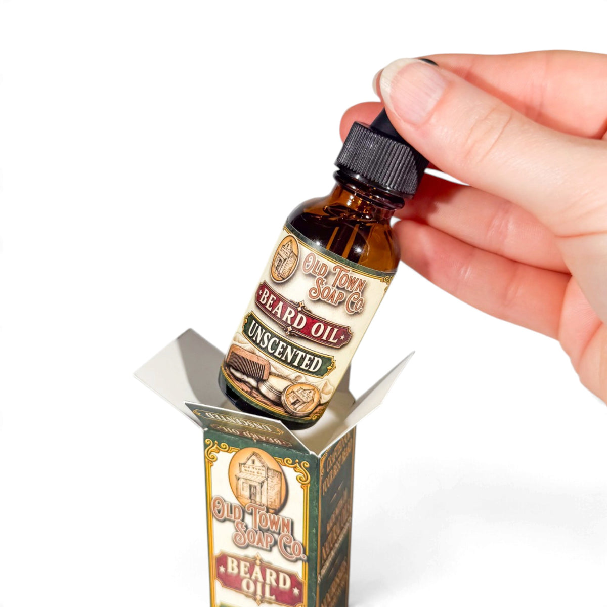 Unscented Beard Oil - Old Town Soap Co.