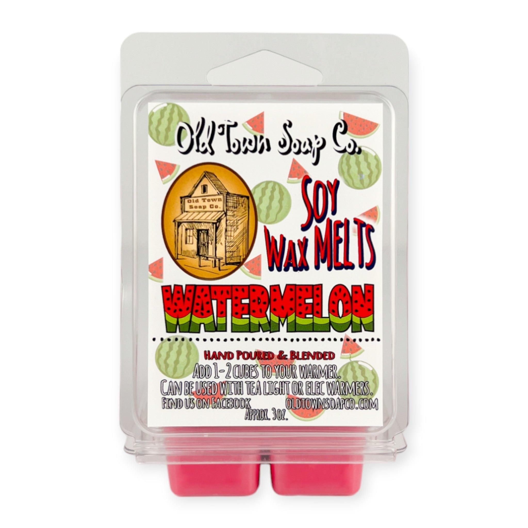 Watermelon Wax Melts - Old Town Soap Co.