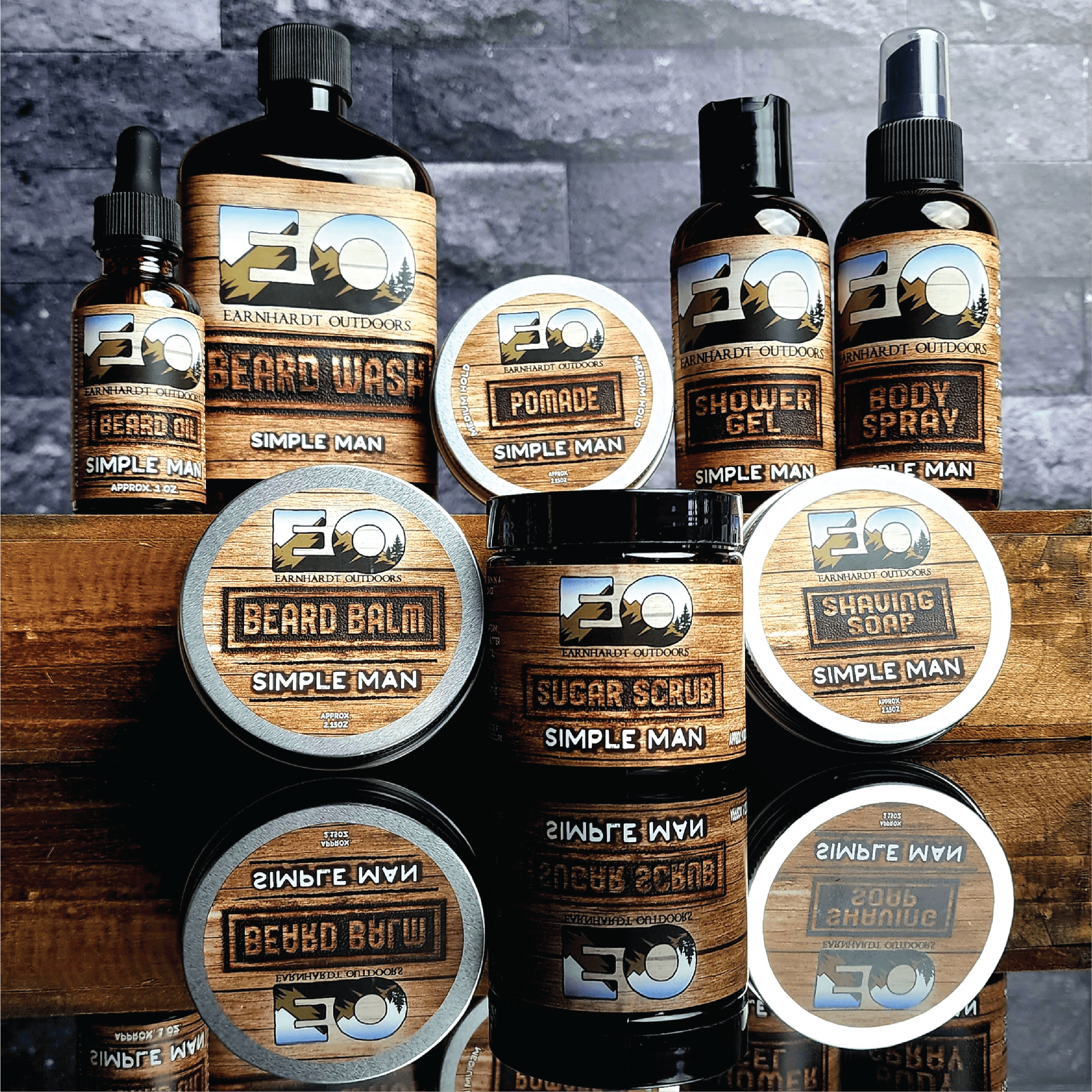 Simple Man Earnhardt Outdoors After Shave - Old Town Soap Co.