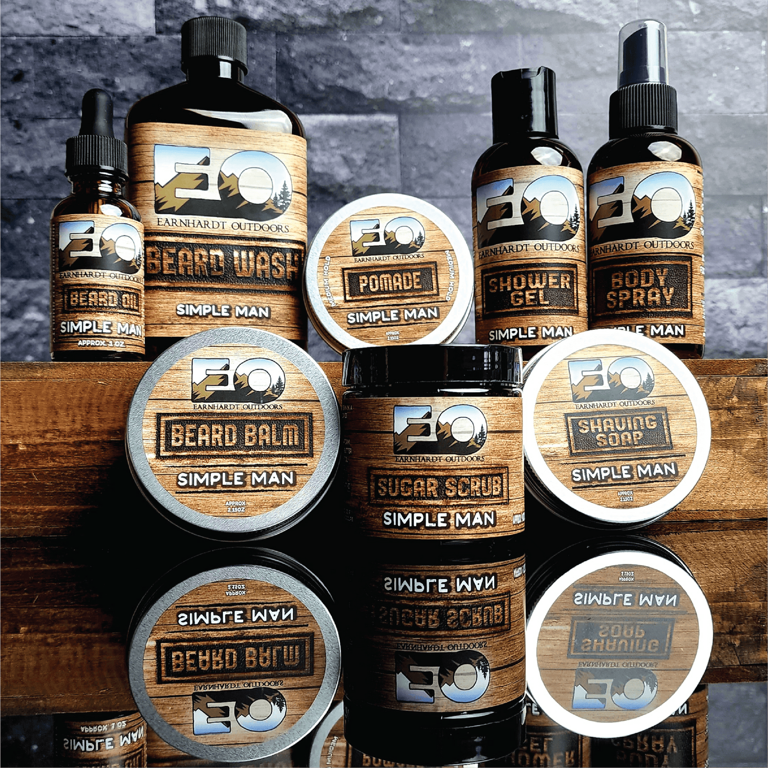 Simple Man Earnhardt Outdoors Shower Gel - Old Town Soap Co.