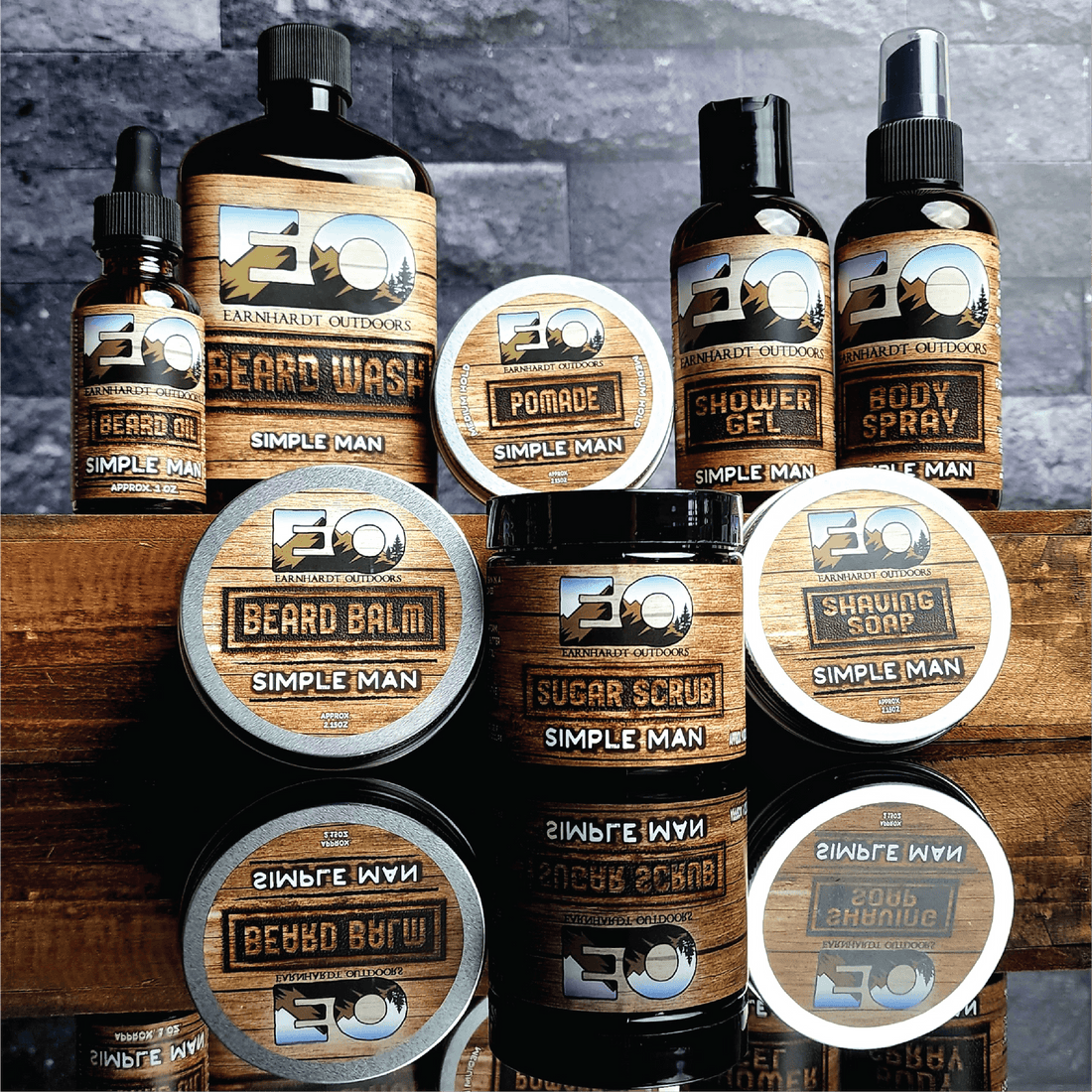 Simple Man Earnhardt Outdoors Pomade - Old Town Soap Co.