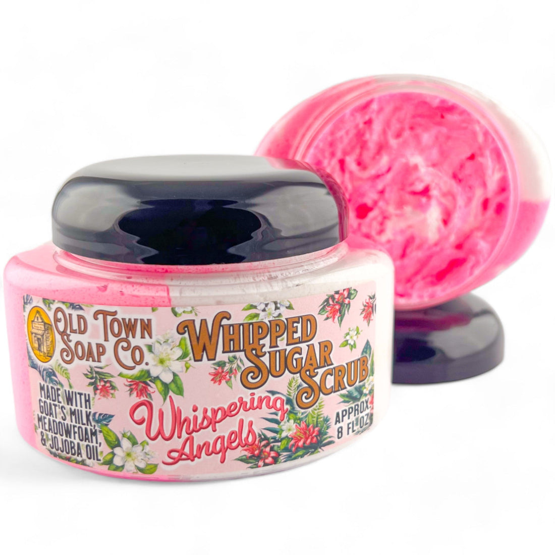 Whispering Angels -Whipped Sugar Scrub Soap - Old Town Soap Co.