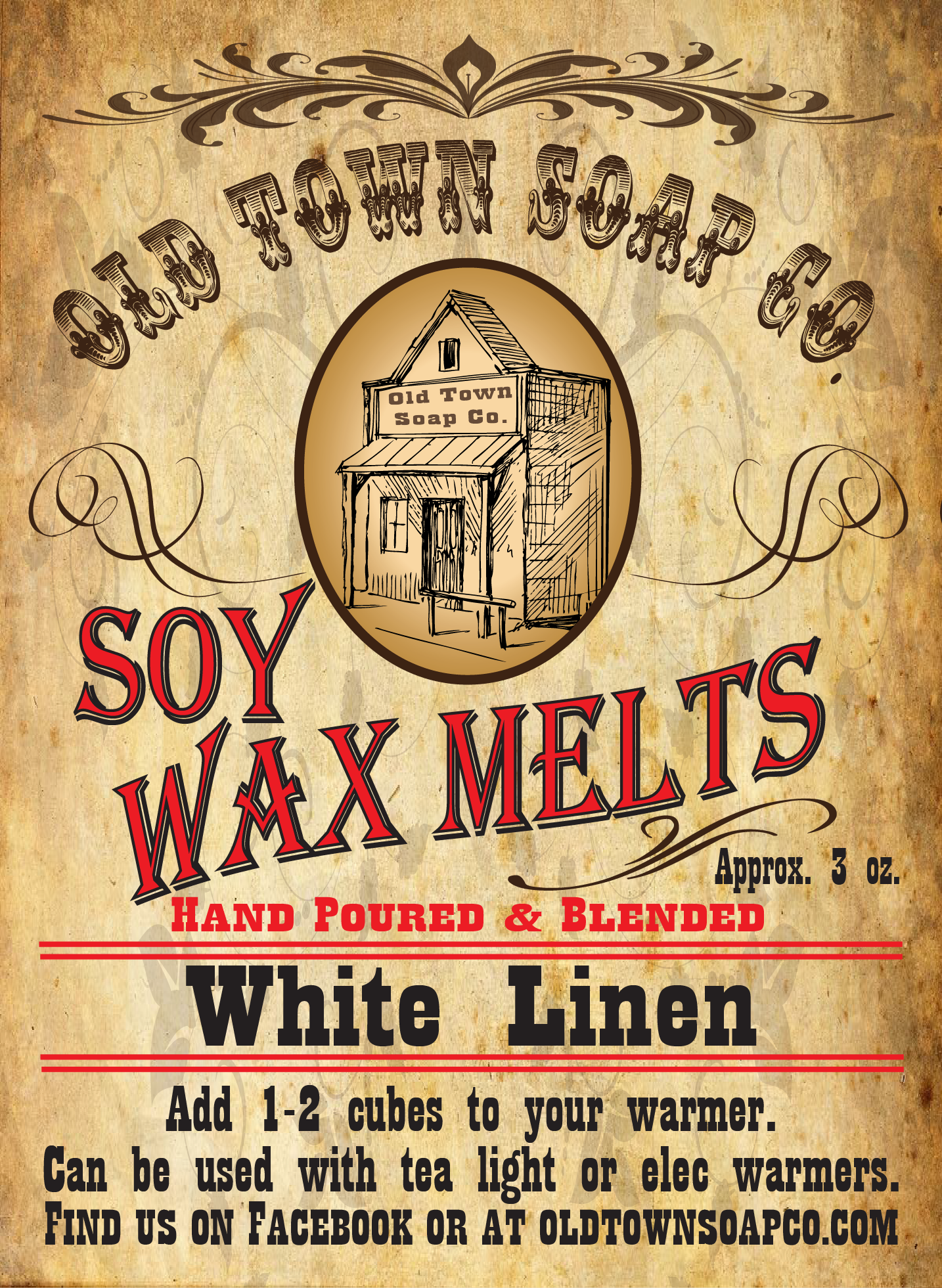 White Linen Wax Melts
