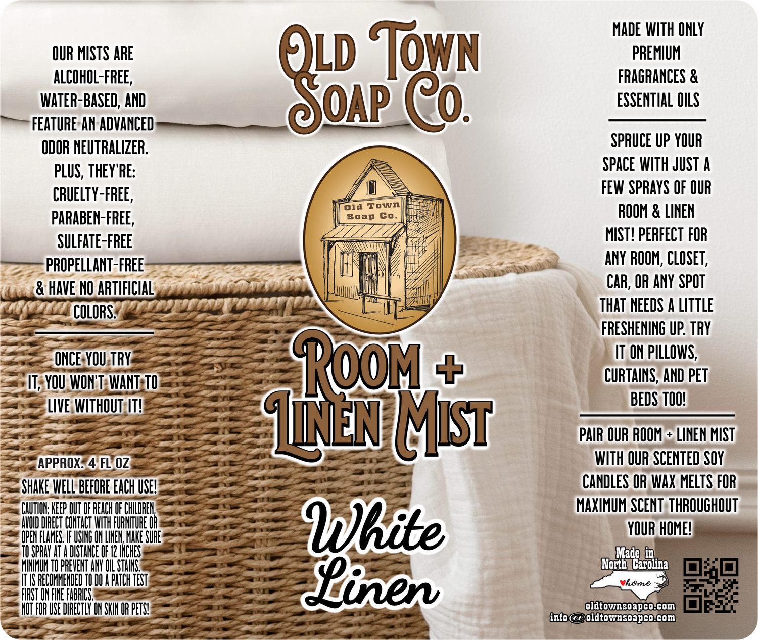 Room + Linen Mist *New Packaging* - Choose Your Scent