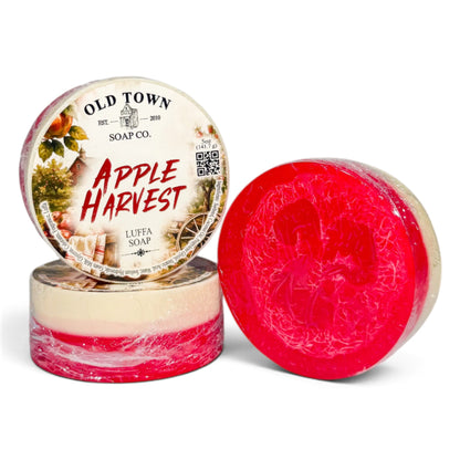 Apple Harvest Luffa Soap - Old Town Soap Co.