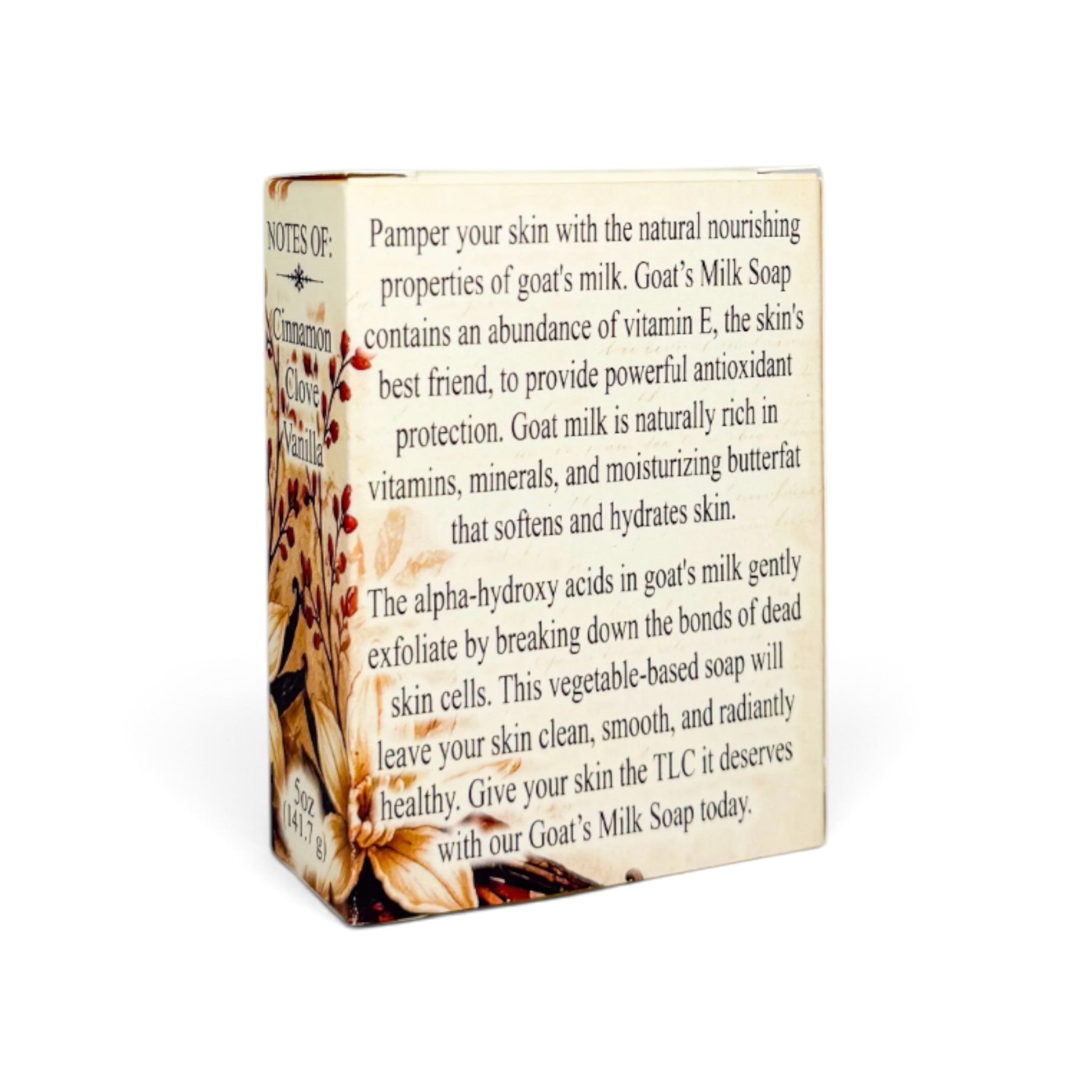 Cinnamon Spiced Vanilla Goat&