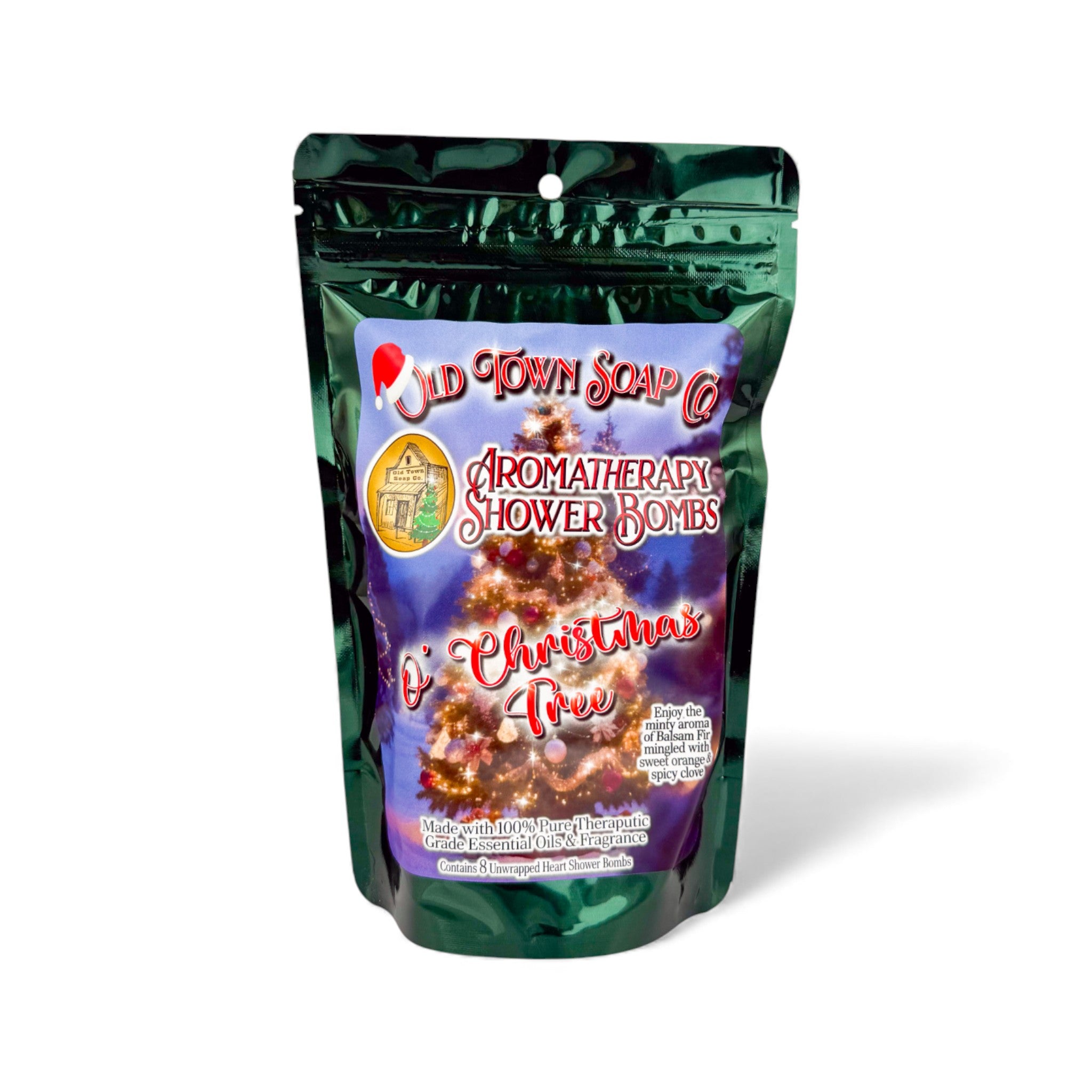 Limited Time Christmas 8pk Shower Bombs - 2 Scents