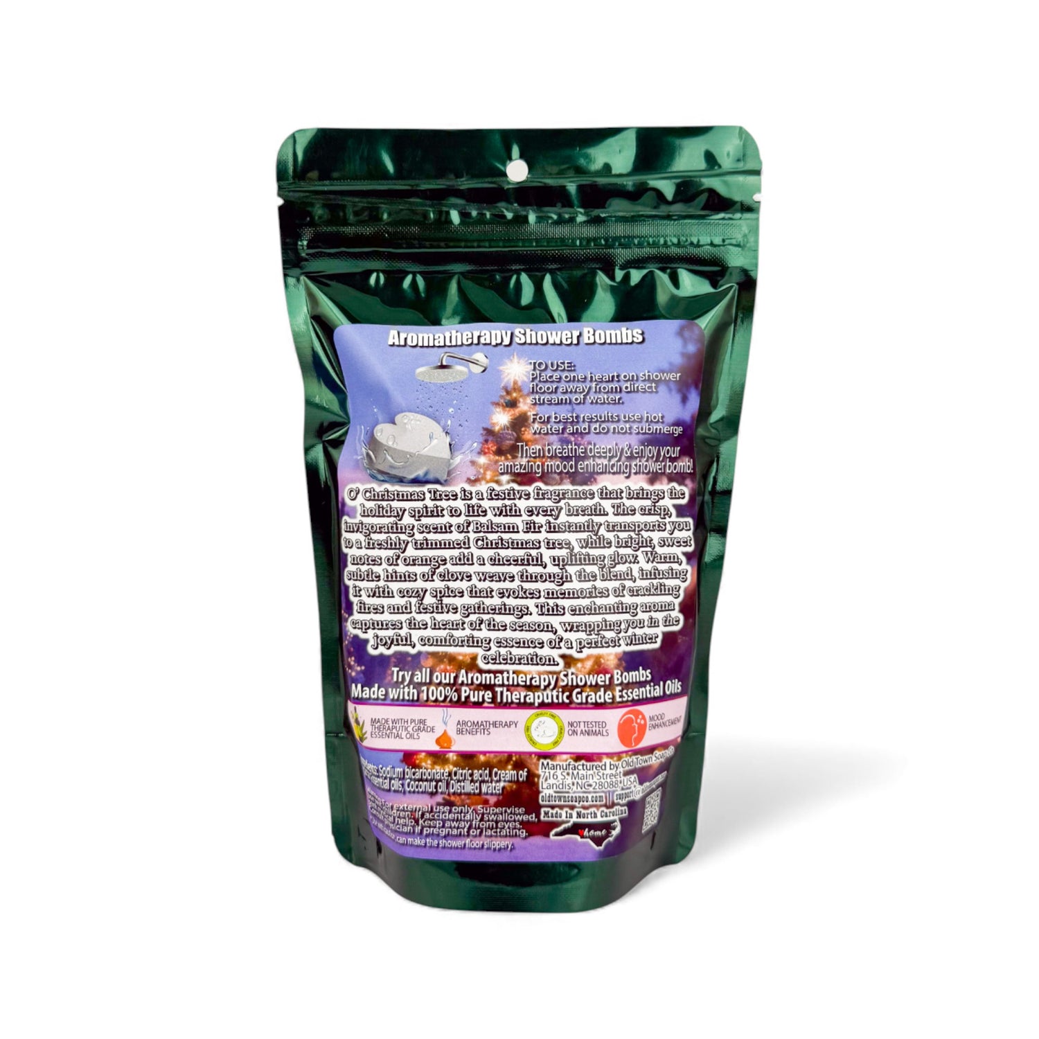 Limited Time Christmas 8pk Shower Bombs - 2 Scents