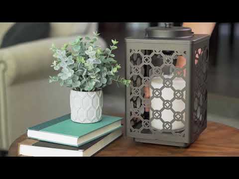 Oil Rubbed Bronze Garden Candle Warmer