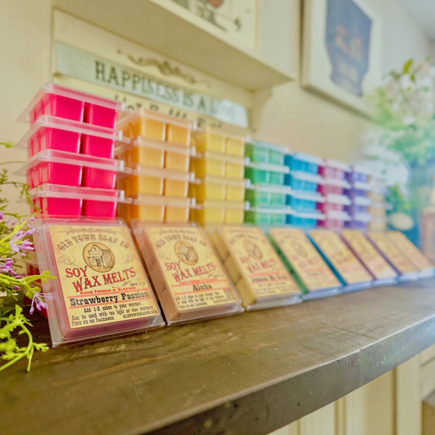 Sea Salt &amp; Orchid Wax Melts - Old Town Soap Co.