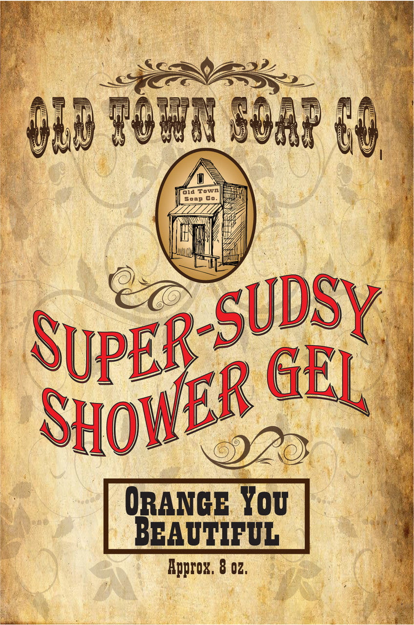 Orange You Beautiful -Shower Gel - Old Town Soap Co.