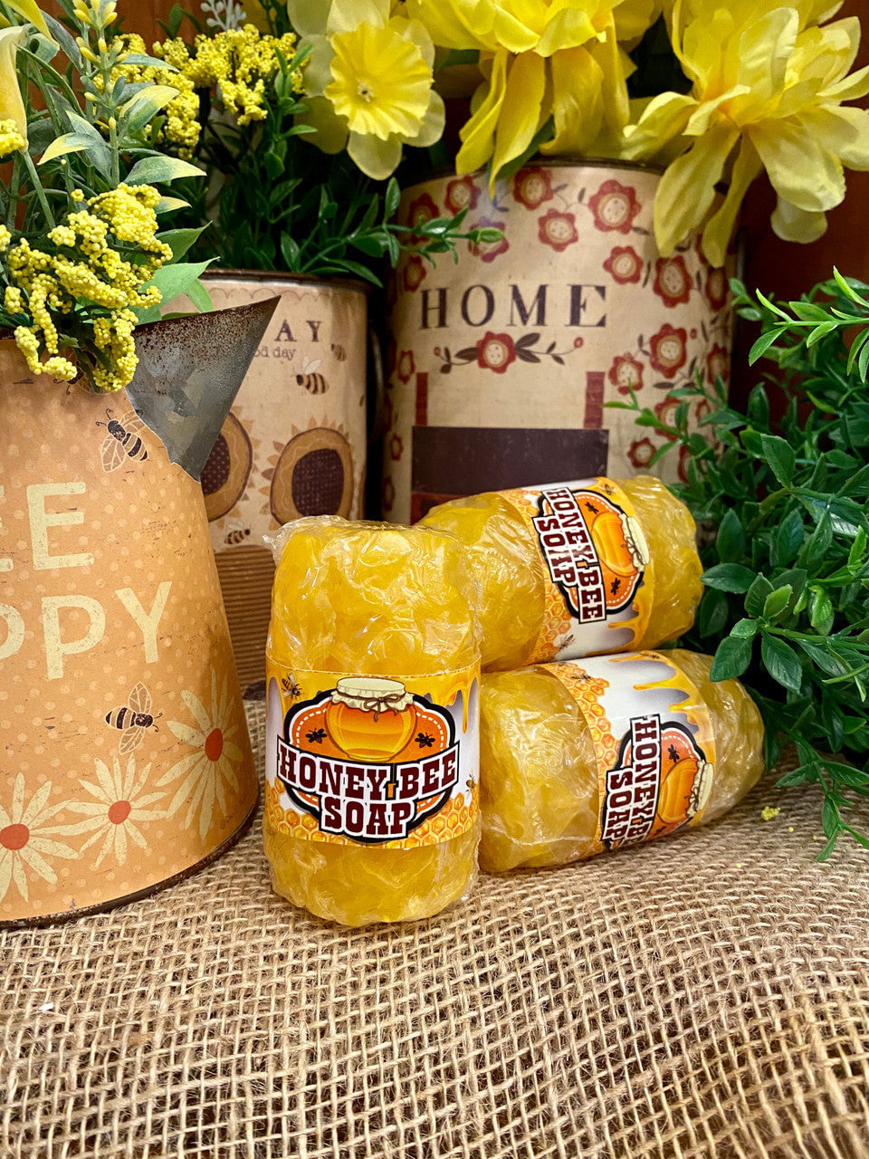 Honey Bee Rolled Soap -Honey Bee Soap - Old Town Soap Co.