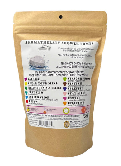 14 Pack Assorted -Aromatherapy Shower Bomb - Old Town Soap Co.