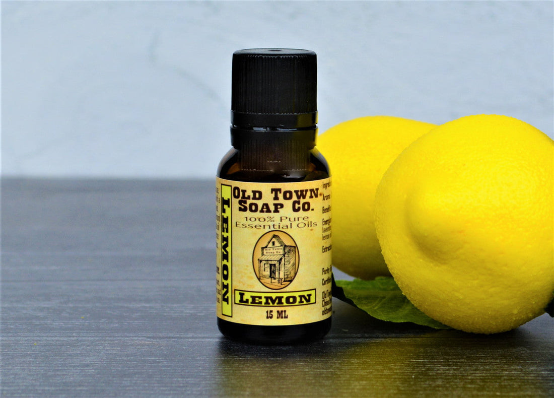 Lemon Essential Oil - Old Town Soap Co.