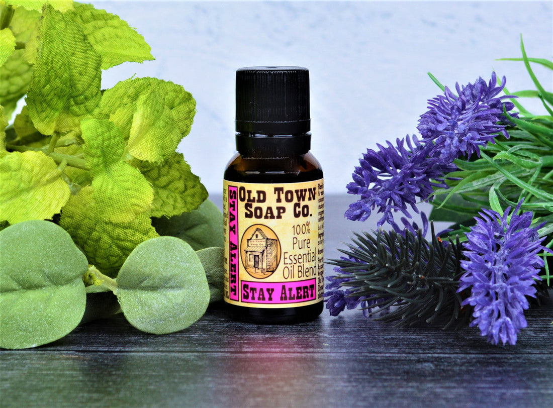 Stay Alert -Essential Oil Blend - Old Town Soap Co.