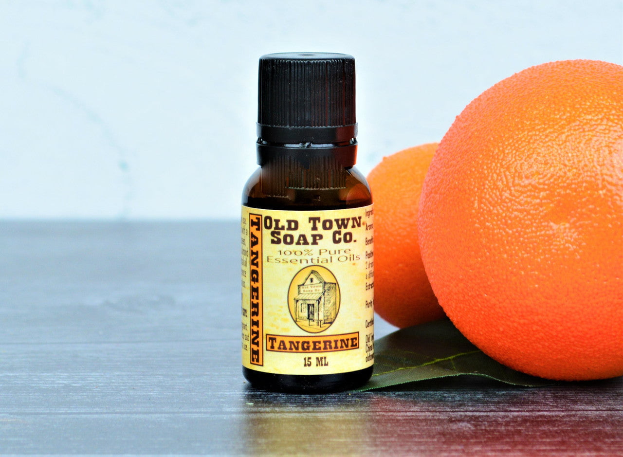 Tangerine Essential Oil - Old Town Soap Co.
