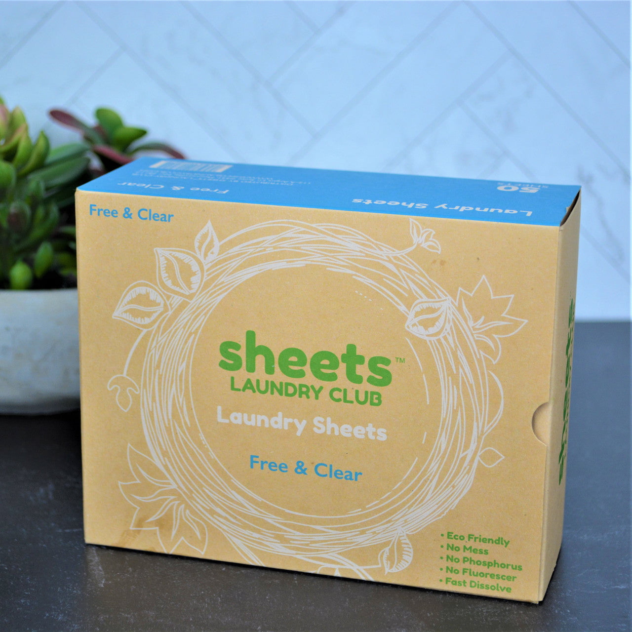 Free &amp; Clear Laundry Detergent -Sheets - Old Town Soap Co.