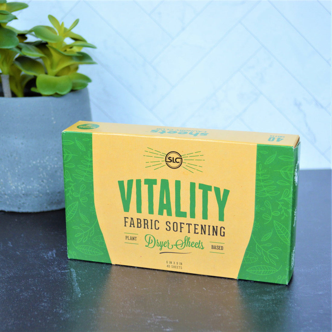 Vitality Dryer Sheets -Sheets - Old Town Soap Co.