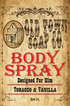 Tobacco Vanilla Body Spray - Old Town Soap Co.