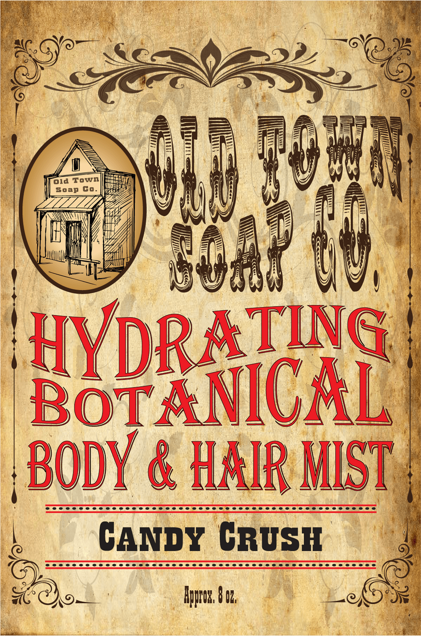 Candy Crush -Body &amp; Hair Mist - Old Town Soap Co.