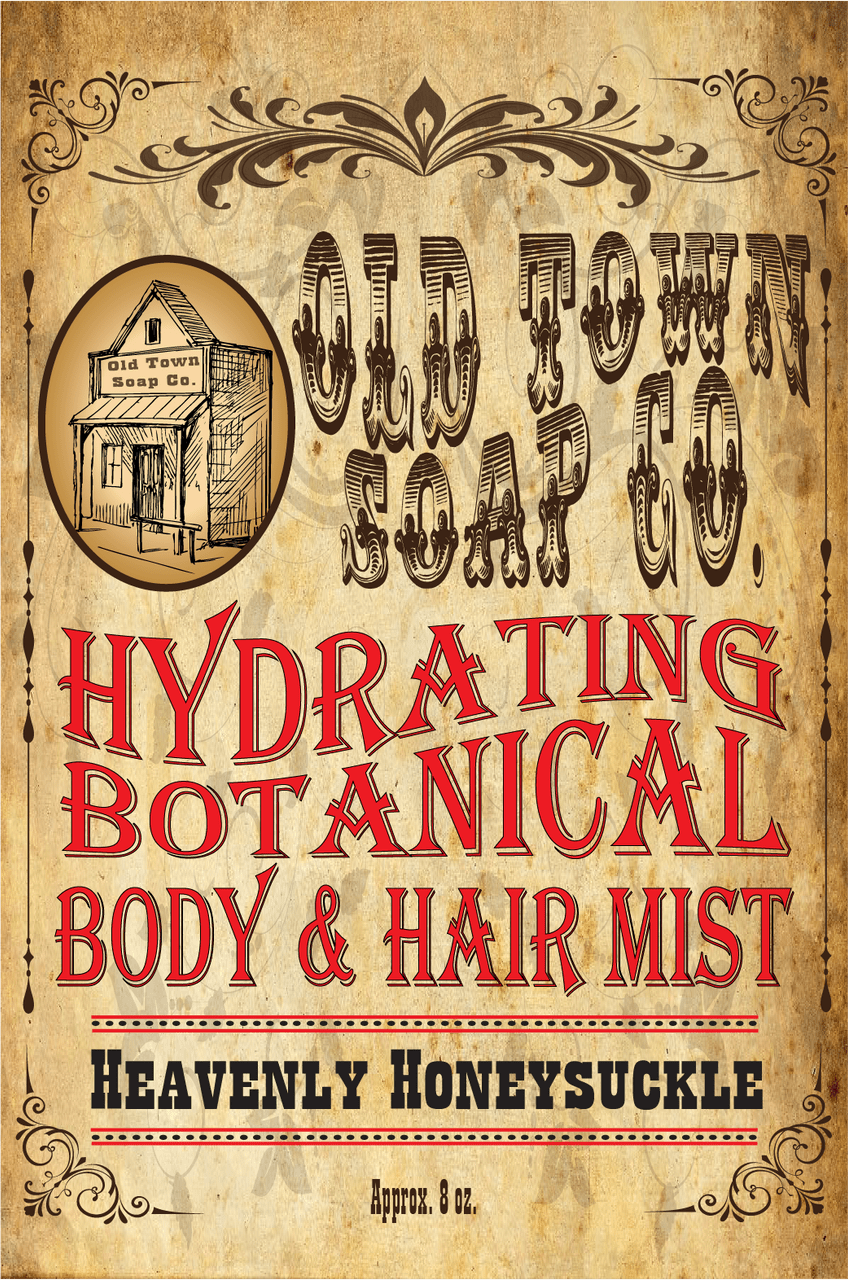 Heavenly Honeysuckle -Body &amp; Hair Mist - Old Town Soap Co.