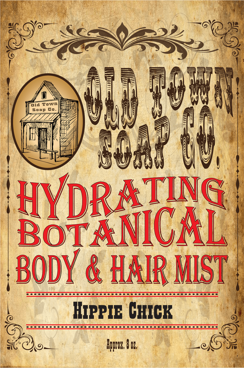 Hippie Chick -Body &amp; Hair Mist - Old Town Soap Co.