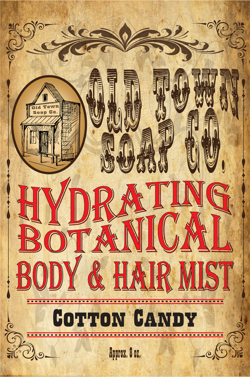 Cotton Candy -Body &amp; Hair Mist - Old Town Soap Co.