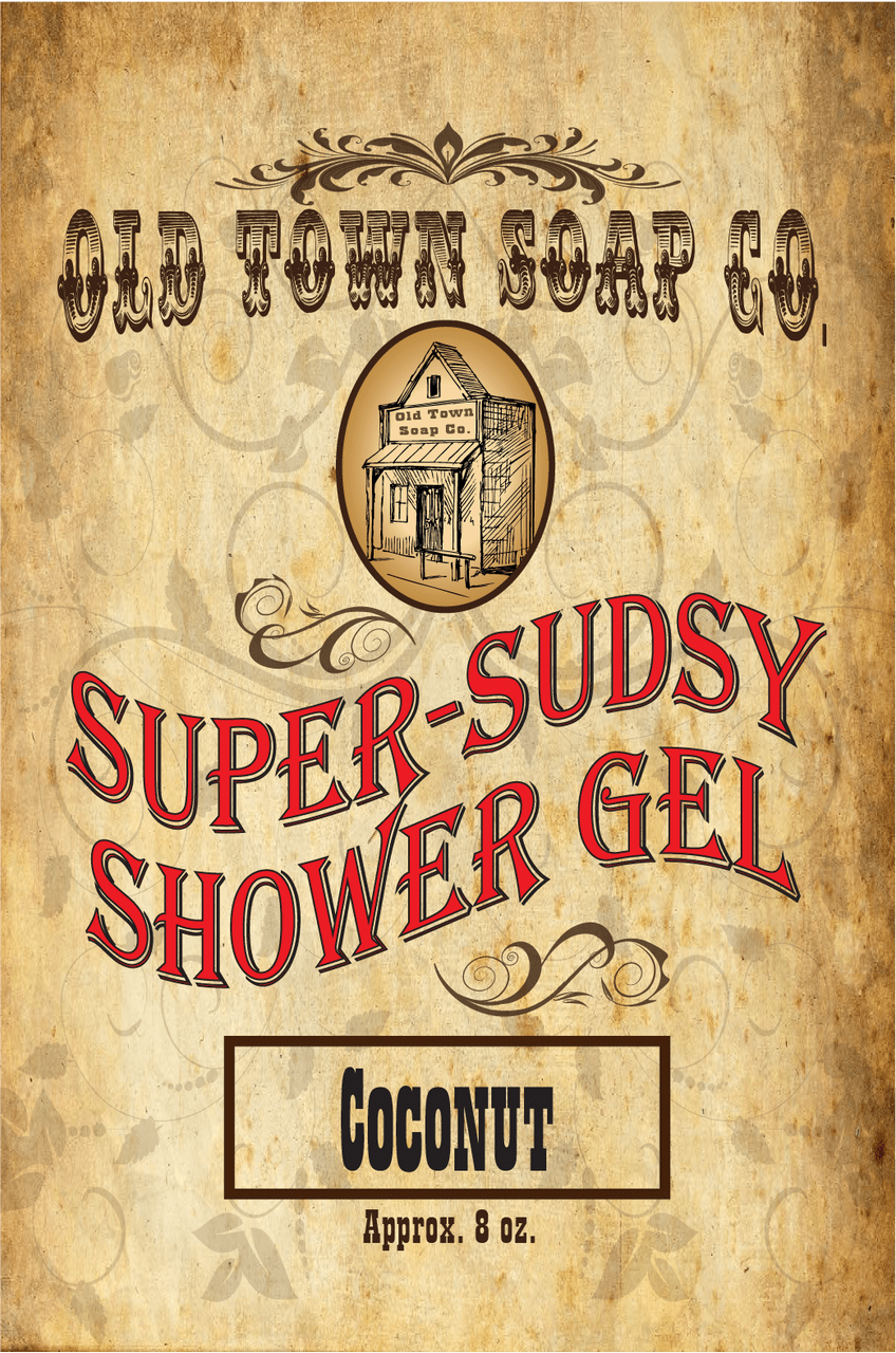 Coconut -Shower Gel - Old Town Soap Co.