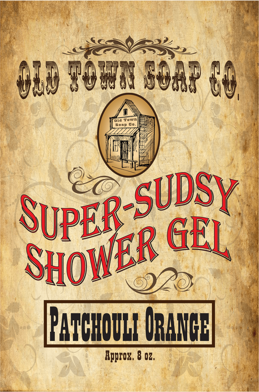 Patchouli Orange -Shower Gel - Old Town Soap Co.