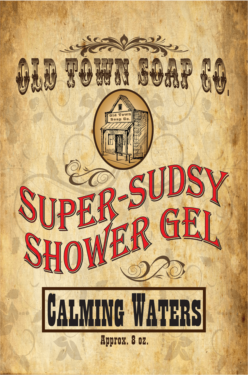 Calming Waters -Shower Gel - Old Town Soap Co.