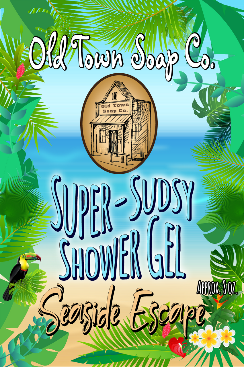 Seaside Escape -Shower Gel - Old Town Soap Co.