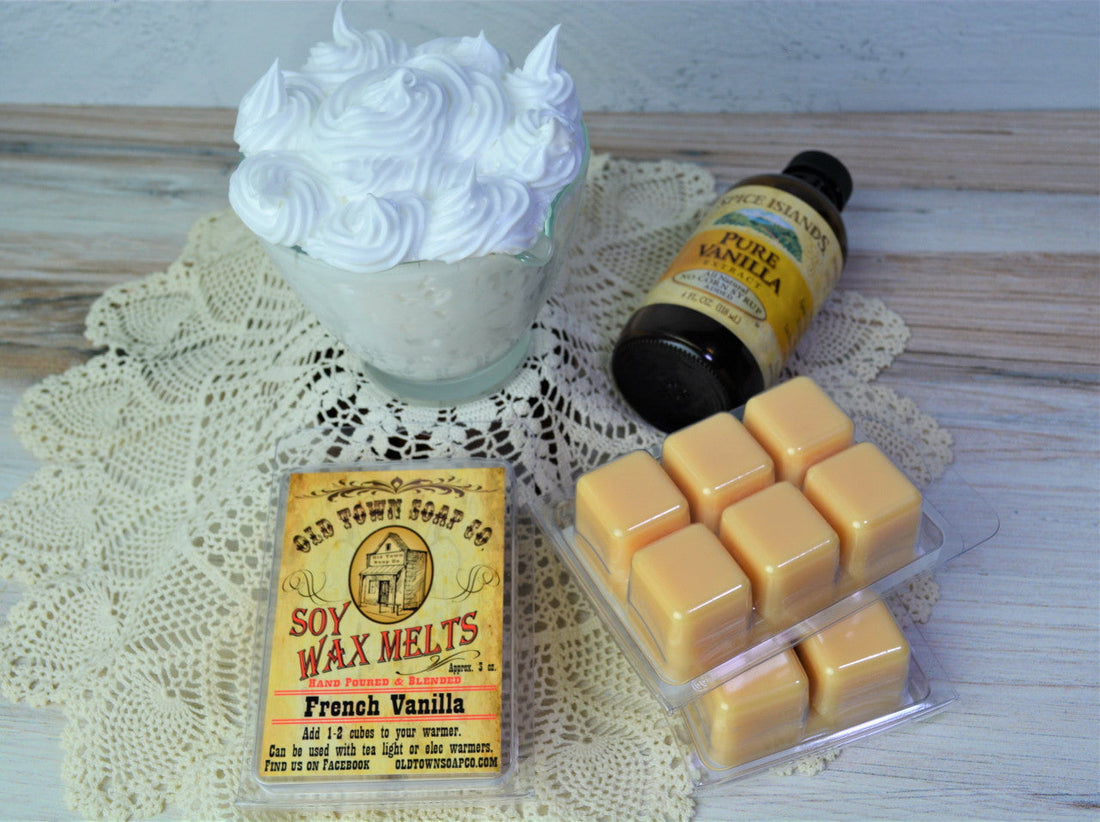French Vanilla -Wax Melts - Old Town Soap Co.