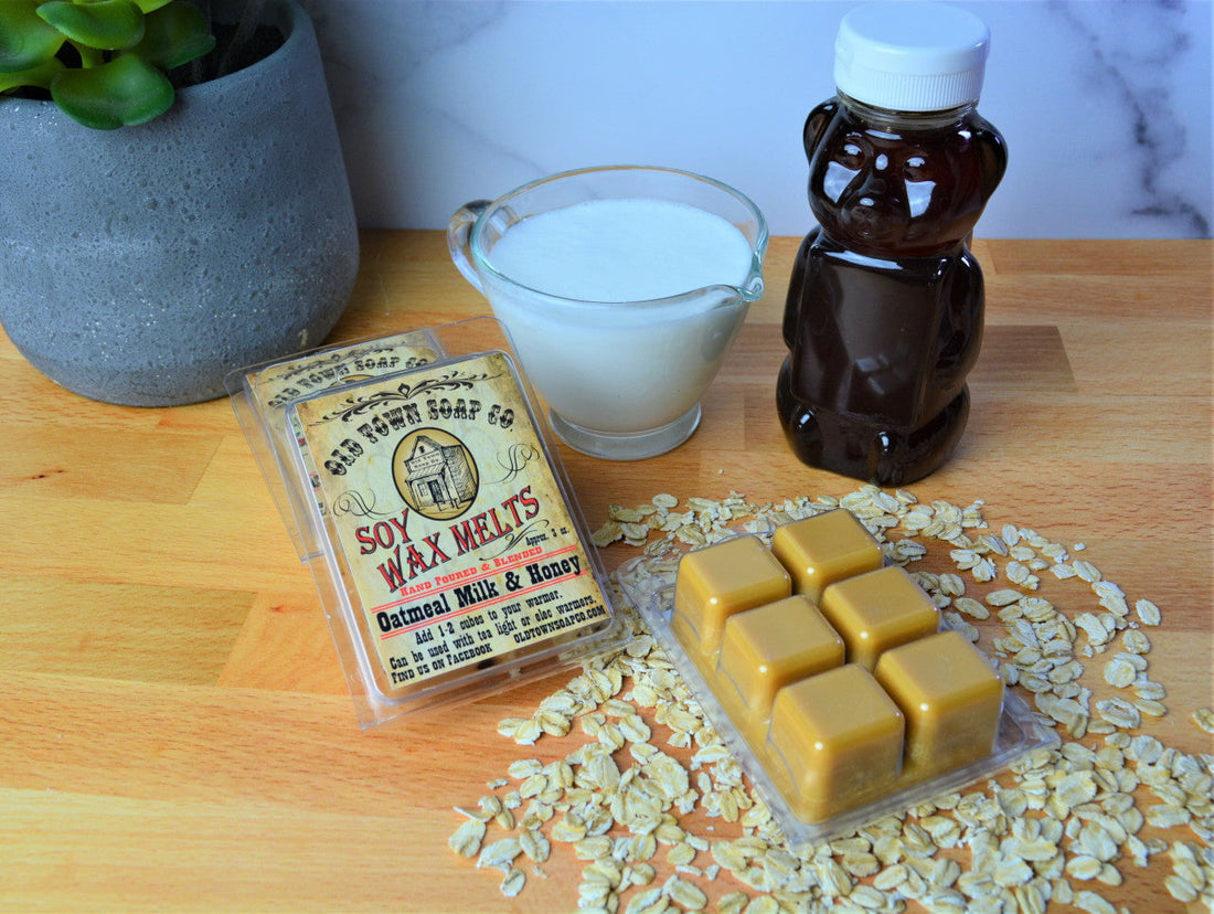 Oatmeal Milk &amp; Honey -Wax Melts - Old Town Soap Co.