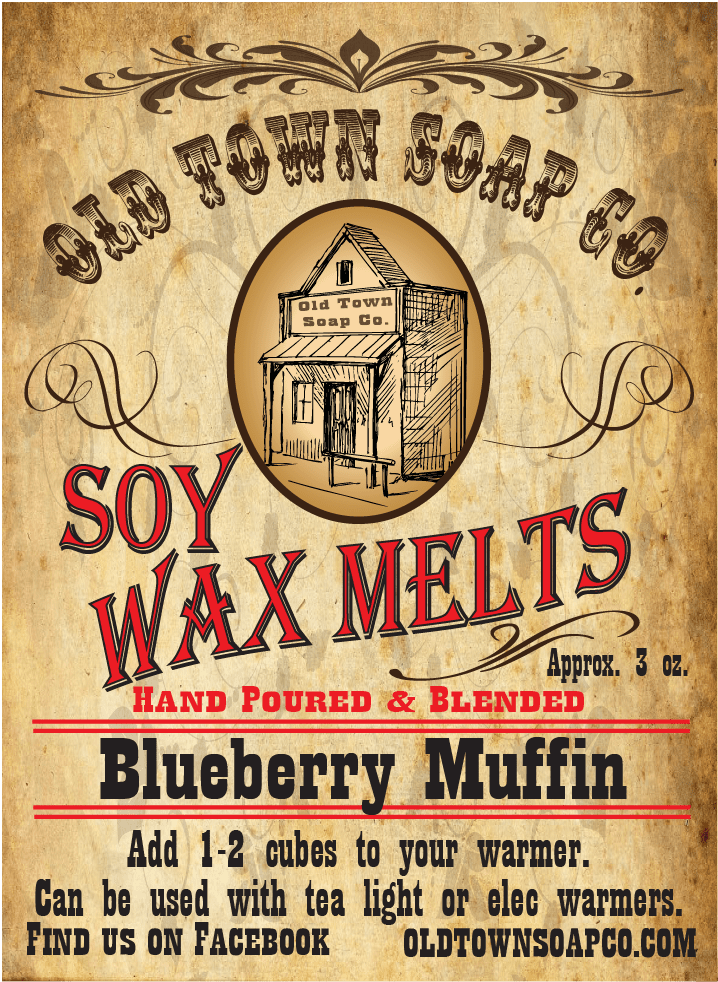 Blueberry Muffin -Wax Melts - Old Town Soap Co.