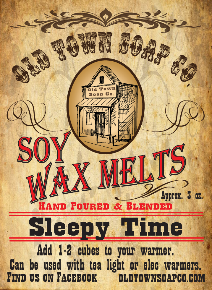 Sleepy Time -Wax Melts - Old Town Soap Co.