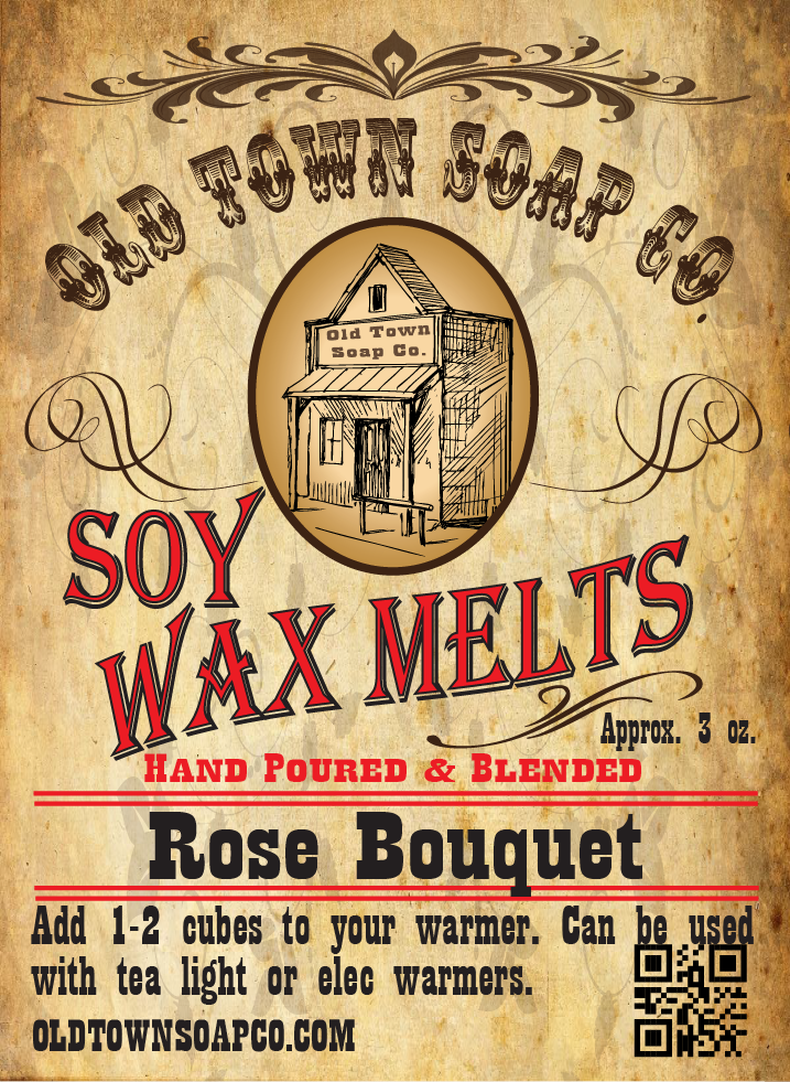 Rose Bouquet -Wax Melts - Old Town Soap Co.